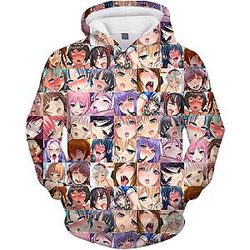 Ahegao Colorfull Hoodie
