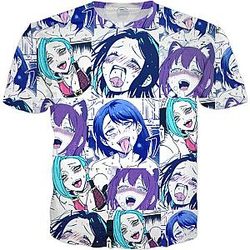 Ahegao 3D Unisex T-shirt