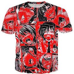 Ahegao Unisex Red T-shirt