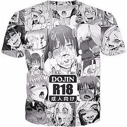 Dojin R18 Ahegao T-Shirt