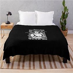 Ahegao Blankets - Anime Girl Hentai Anime Throw Blanket