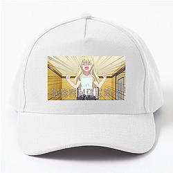 Aho-Girl Finding Laughter in the Absurd Vibe Aho Girl Hats & Caps