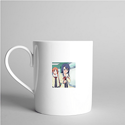 Aho-Girl Bananas, Friends, and Mayhem, Even Here! Fashion Aho Girl Mugs