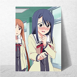 Aho-Girl Bananas, Friends, and Mayhem, Even Here! Fashion Aho Girl Posters