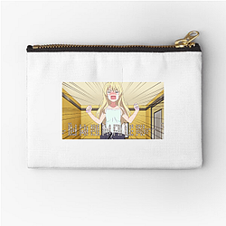 Aho-Girl Finding Laughter in the Absurd Vibe Aho Girl Zipper Pouches
