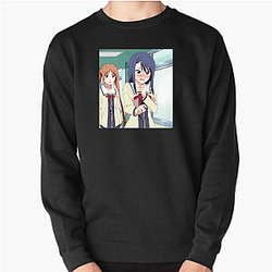 Aho-Girl Bananas, Friends, and Mayhem, Even Here! Fashion Aho Girl Sweatshirts
