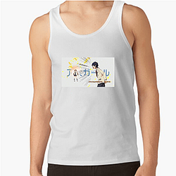 Aho-Girl Just Pure, Unfiltered Silliness Look Aho Girl Tank Tops