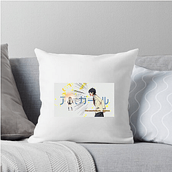 Aho-Girl Just Pure, Unfiltered Silliness Look Aho Girl Pillows Cover