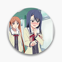 Aho-Girl Bananas, Friends, and Mayhem, Even Here! Fashion Aho Girl Pins