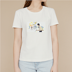 Aho-Girl Just Pure, Unfiltered Silliness Look Aho Girl T-Shirts