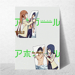 Aho-Girl The Ultimate Airhead Aesthetic Aho Girl Posters