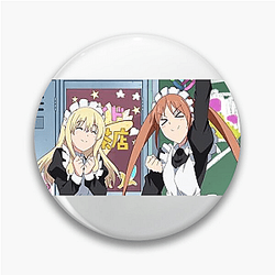 Aho-Girl Unique Brand of Crazy Comedy Motif Aho Girl Pins