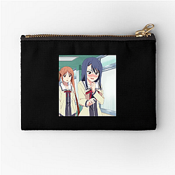 Aho-Girl Bananas, Friends, and Mayhem, Even Here! Fashion Aho Girl Zipper Pouches