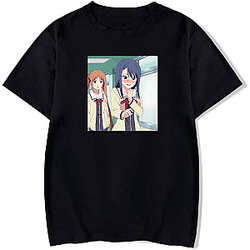 Aho-Girl Bananas, Friends, and Mayhem, Even Here! Fashion Aho Girl T-Shirts