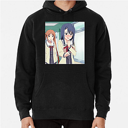 Aho-Girl Bananas, Friends, and Mayhem, Even Here! Fashion Aho Girl Hoodies