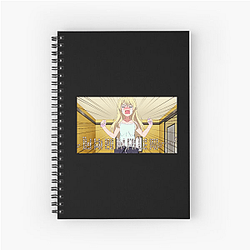 Aho-Girl Finding Laughter in the Absurd Vibe Aho Girl Notebook