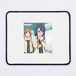Aho-Girl Bananas, Friends, and Mayhem, Even Here! Fashion Aho Girl Mouse Pads