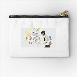 Aho-Girl Just Pure, Unfiltered Silliness Look Aho Girl Zipper Pouches
