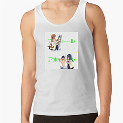 Aho-Girl The Ultimate Airhead Aesthetic Aho Girl Tank Tops