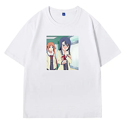 Aho-Girl Bananas, Friends, and Mayhem, Even Here! Fashion Aho Girl T-Shirts