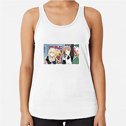 Aho-Girl Unique Brand of Crazy Comedy Motif Aho Girl Tank Tops