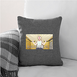 Aho-Girl Finding Laughter in the Absurd Vibe Aho Girl Pillows Cover