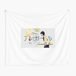 Aho-Girl Just Pure, Unfiltered Silliness Look Aho Girl Tapestries