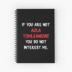 AJLA TOMLJANOVIC SPIRAL NOTEBOOK
