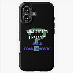 What's not to like about Ajla Tomljanovic iPhone Tough Case
