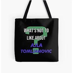 What's not to like about Ajla Tomljanovic All Over Print Tote Bag