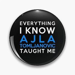 Ajla Tomljanovic Pin