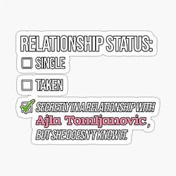 Relationship with Ajla Tomljanović Sticker