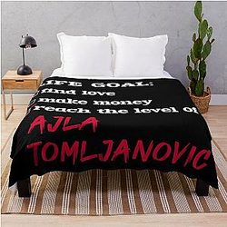 Life Goal - Ajla Tomljanovic Throw Blanket