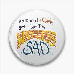 AJR Way Less Sad Lyrics Pin