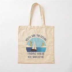 AJR "You'll Sail The Ocean" Cotton Tote Bag