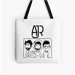kevin ajr parker ajr trippy ajr head ajr All Over Print Tote Bag