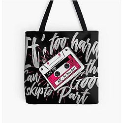 Musical AJR Notes AJR Treble AJR Clef Graphic T-Shirts All Over Print Tote Bag