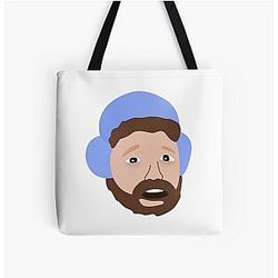 Jack Trapper Hat AJR All Over Print Tote Bag