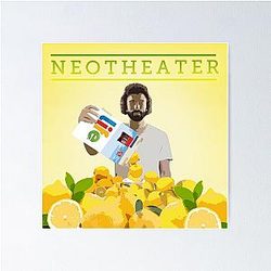 Simplistic - Neotheater AJR "Life gives you lemons" Poster