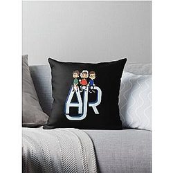 vintage ajr cool ajr 60s ajr star ajr Throw Pillow