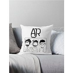 kevin ajr parker ajr trippy ajr head ajr Throw Pillow