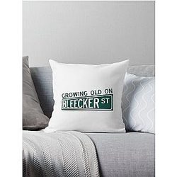 ajr bleecker st Throw Pillow