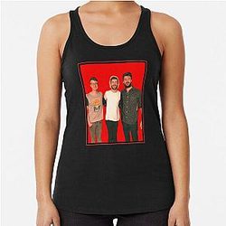 ajr band group Racerback Tank Top