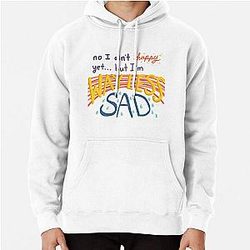 AJR Way Less Sad Lyrics Pullover Hoodie