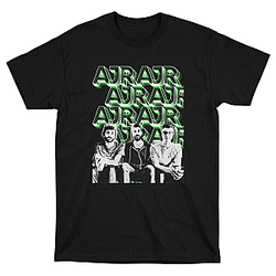 Green Stacked Logo LA 1504 AJR T-Shirts
