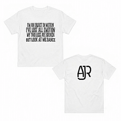 Object In Motion Lyric Tee LA2406 AJR T-Shirts