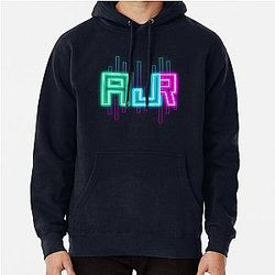 Neon ajr music Pullover Hoodie