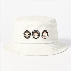 AJR black outline Bucket Hat