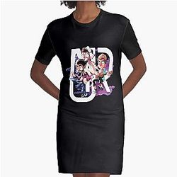 Ajr Merch Ajr Logo Graphic T-Shirt Dress