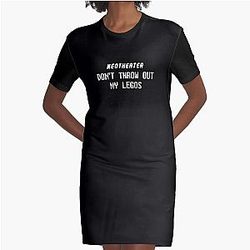Don't Throw Out My Legos AJR Graphic T-Shirt Dress